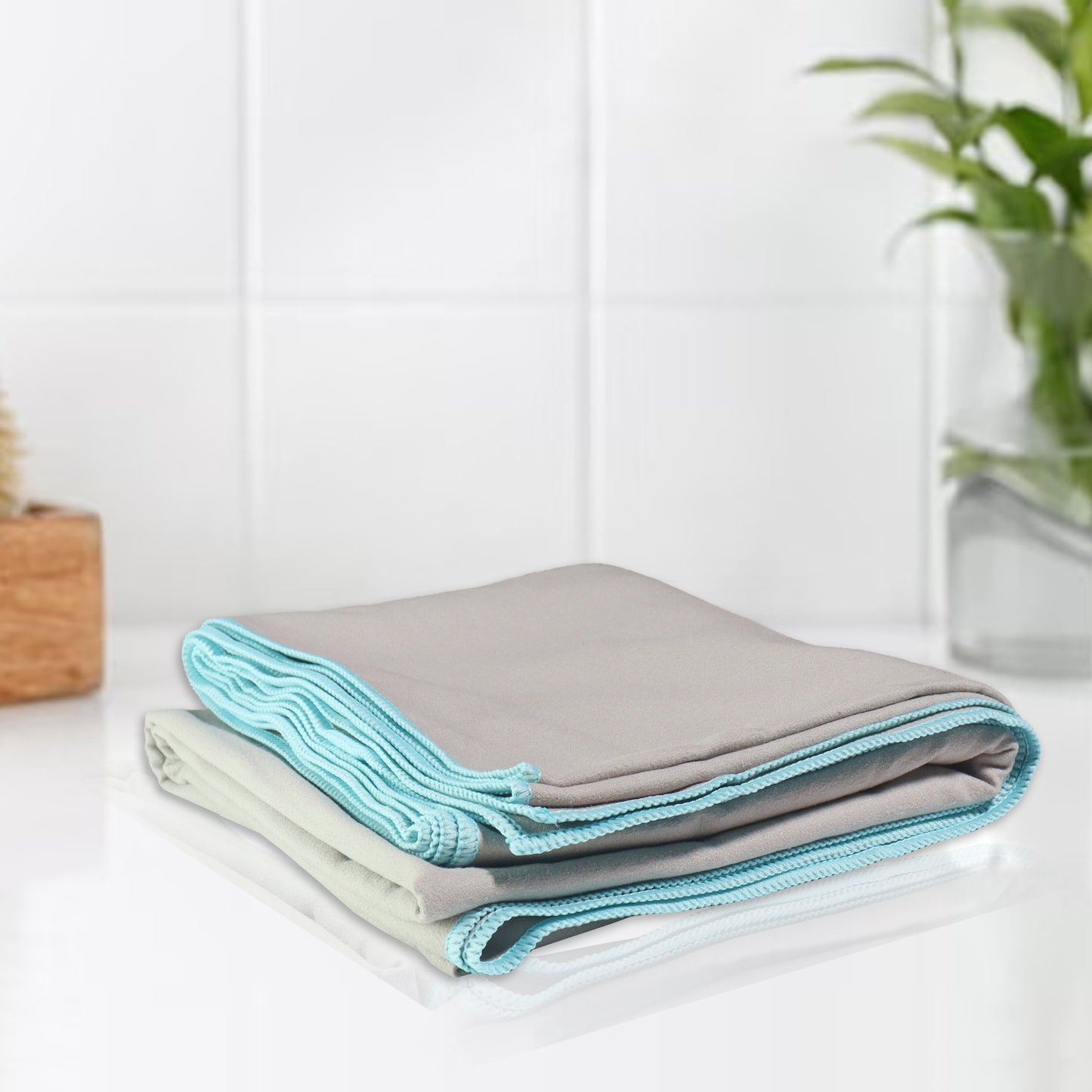 Microfibre Travel Towel- Grey