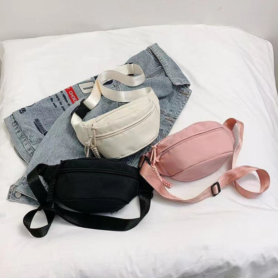 UrbanStash Unisex Waist Bag - Black