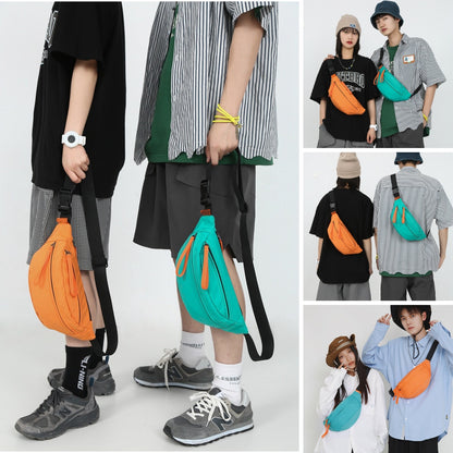Tressential Unisex Waist Bag- Orange