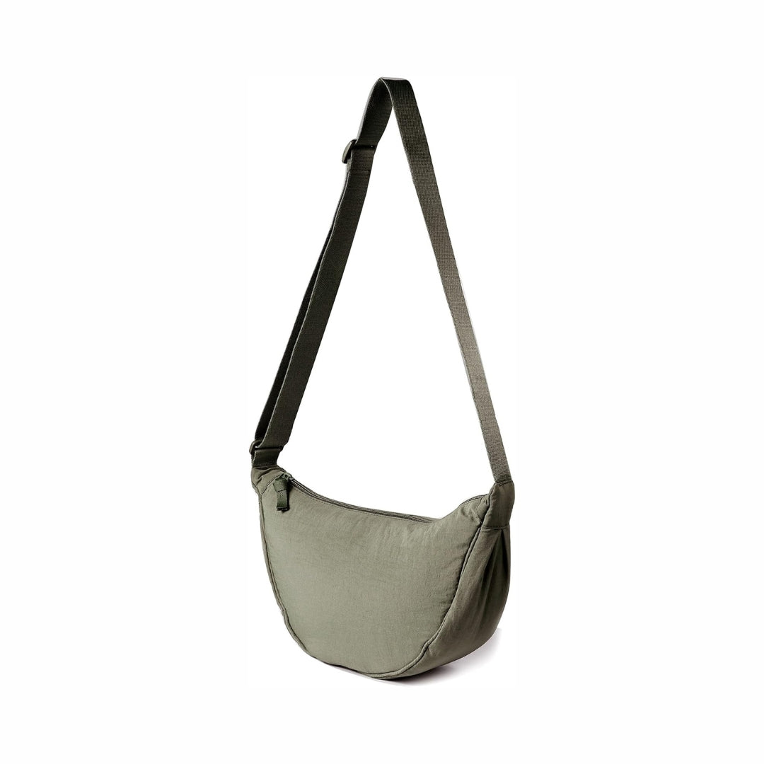 Crescent Half Moon Bag - Green