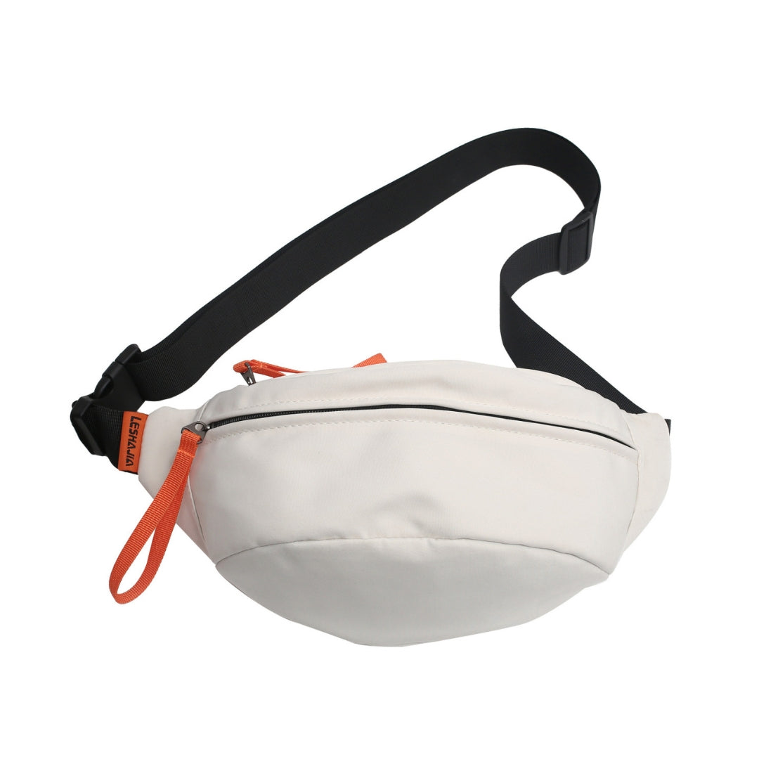 Tressential Unisex Waist Bag- White
