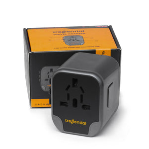 Universal Travel Adapter- Black