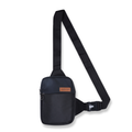 Unisex Crossbody Sling Bag- Black