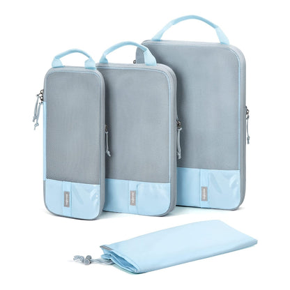Travel Compression Packing Cubes- Blue