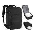 Unisex Travel Backpack-Black