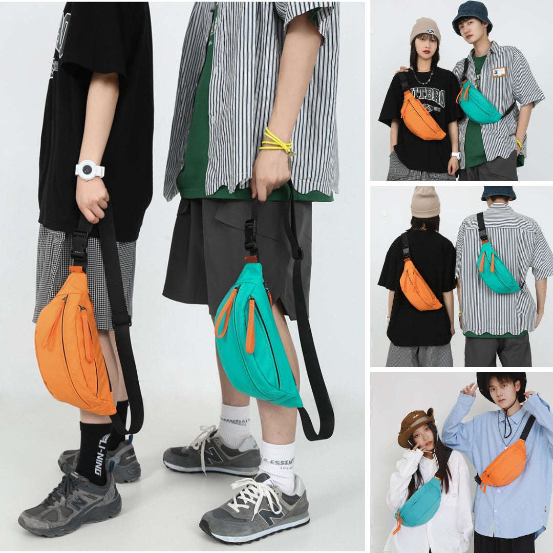 Tressential Unisex Waist Bag- Sea Green