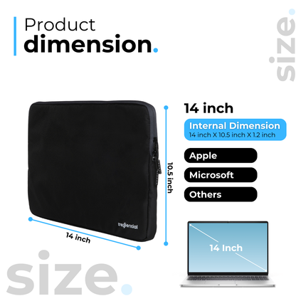 14-inch-laptop-sleeve - Black
