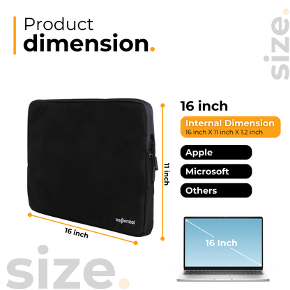 16-inch-laptop-sleeve - Black