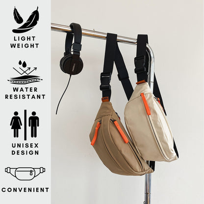 Tressential Unisex Waist Bag- Sorrell Brown