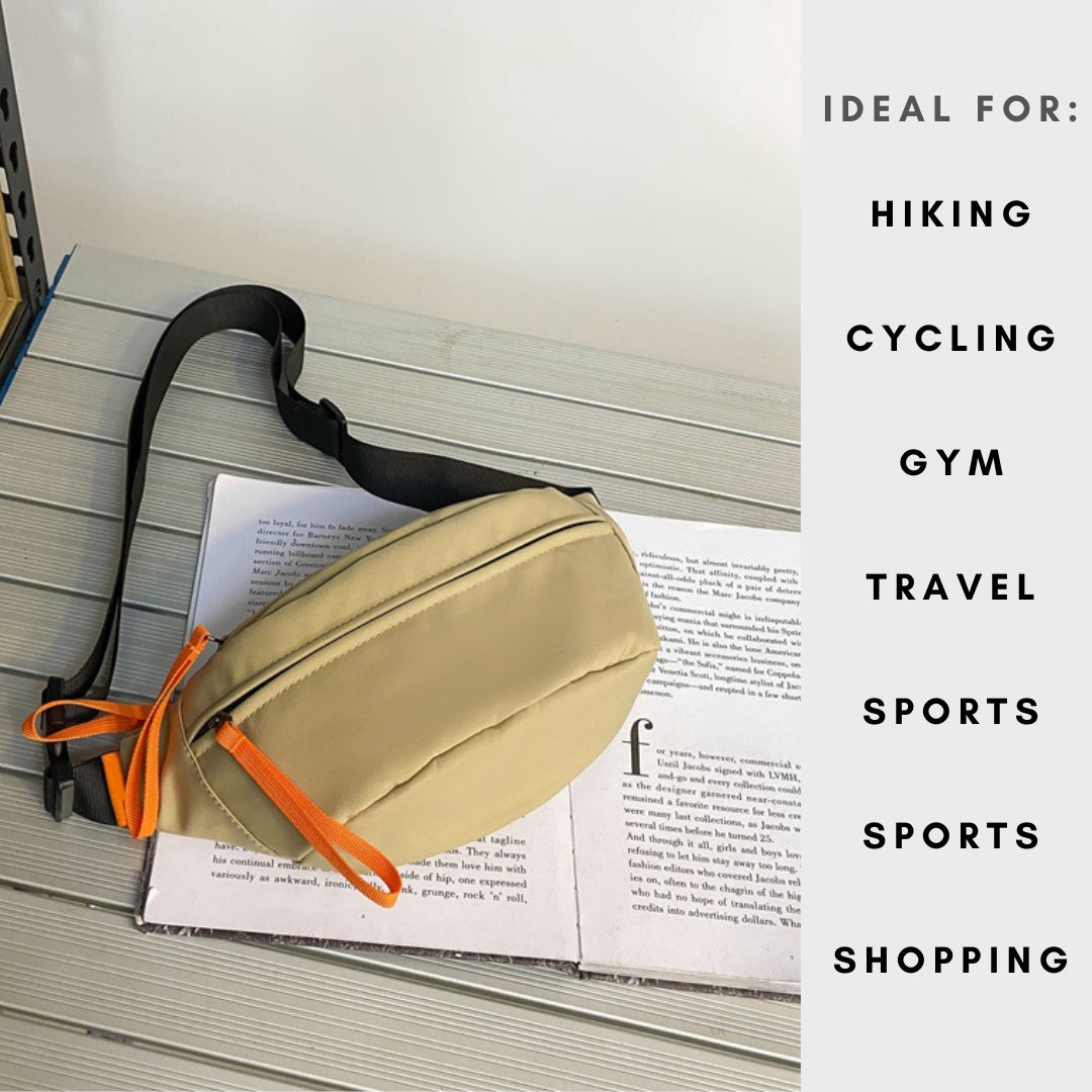 Tressential Unisex Waist Bag- Sorrell Brown