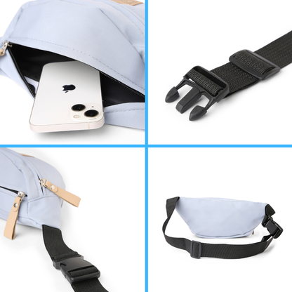 StreetSnap Unisex Waist Bag - Blue