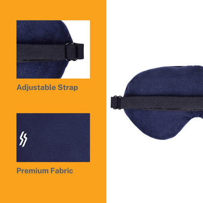 Travel Eye Mask - Blue