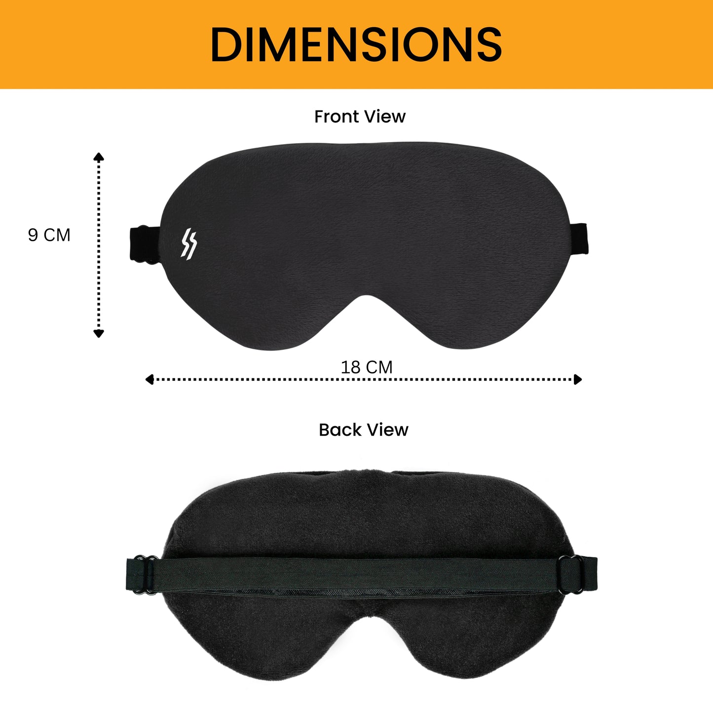 Travel Eye Mask - Black