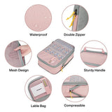 Travel Compression Packing Cubes- Pink