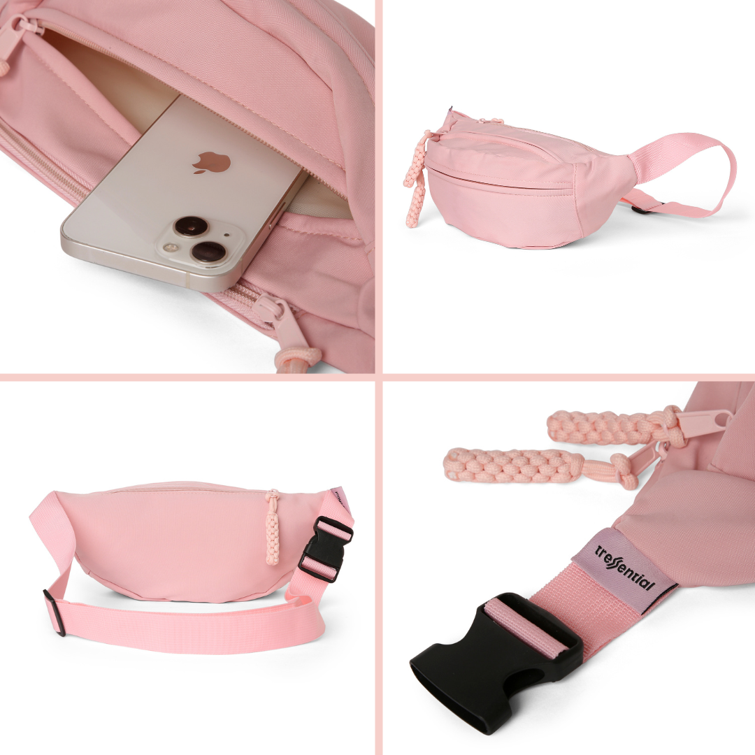 UrbanStash Unisex Waist Bag - Pink