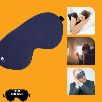 Travel Eye Mask - Blue