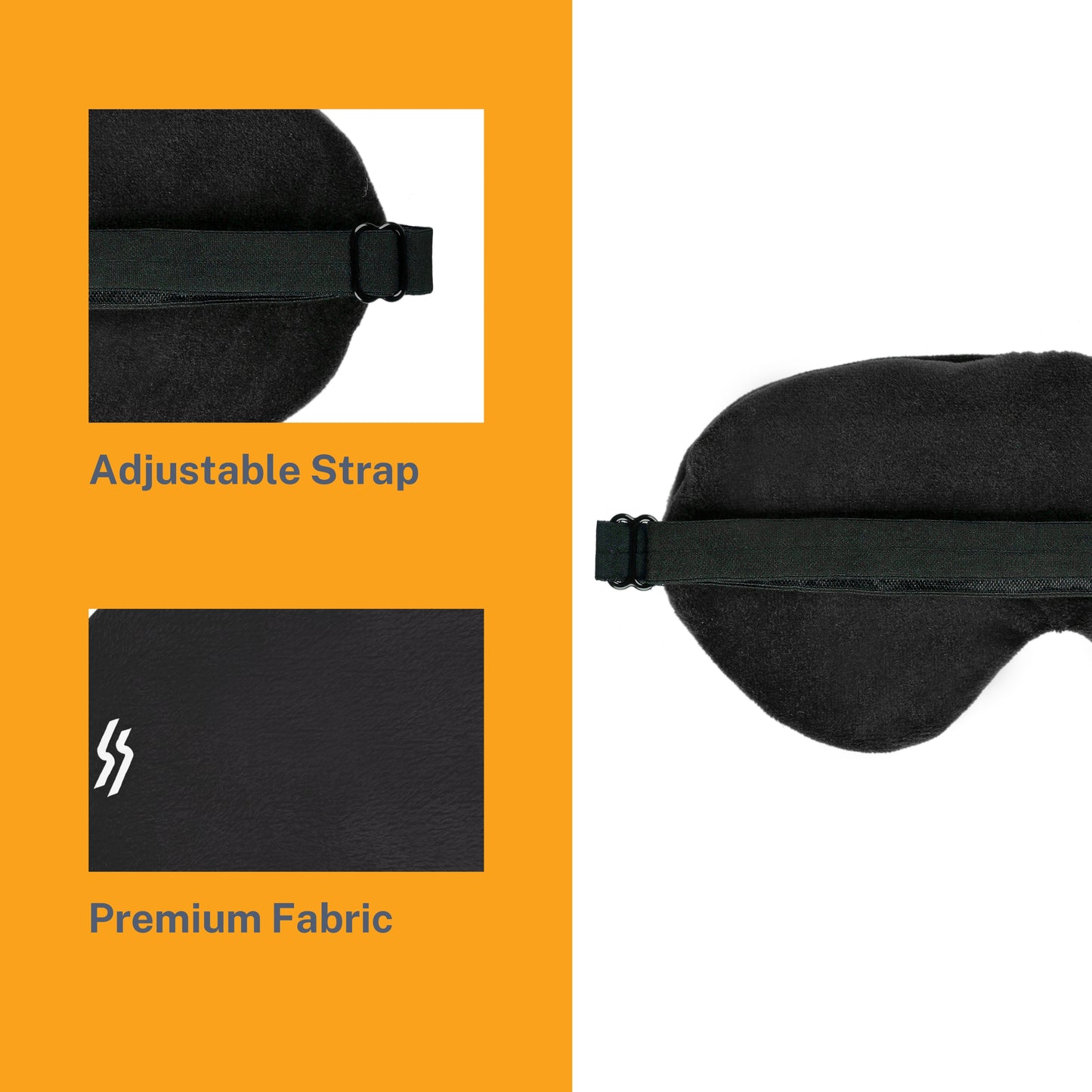 Travel Eye Mask - Black