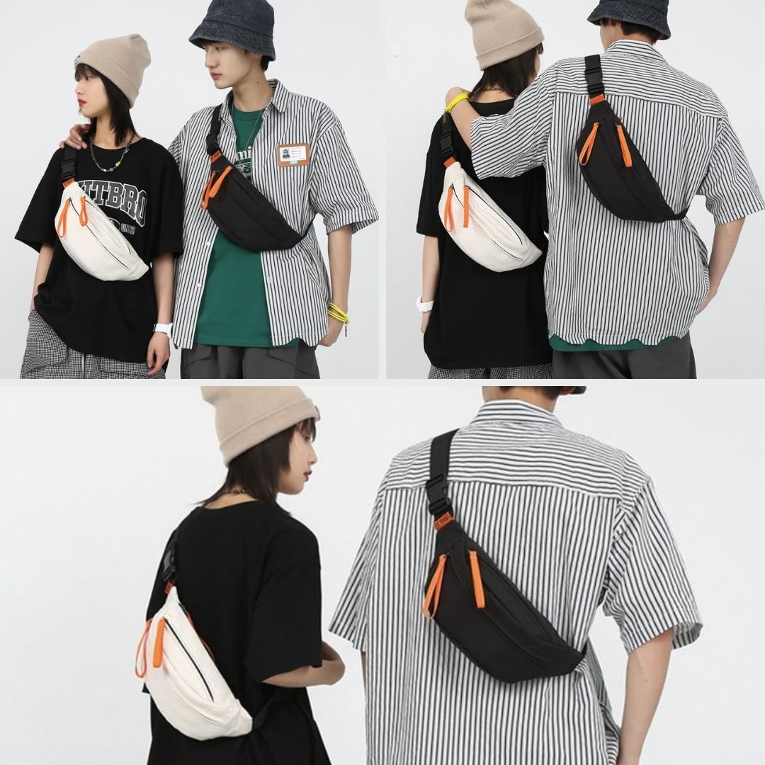 Tressential Unisex Waist Bag- Black
