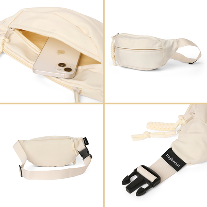 UrbanStash Unisex Waist Bag - White