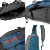 Core 8L Unisex Sling Bag - BlueAsh