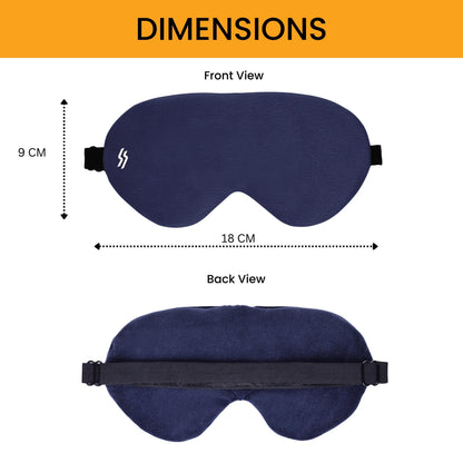 Travel Eye Mask - Blue