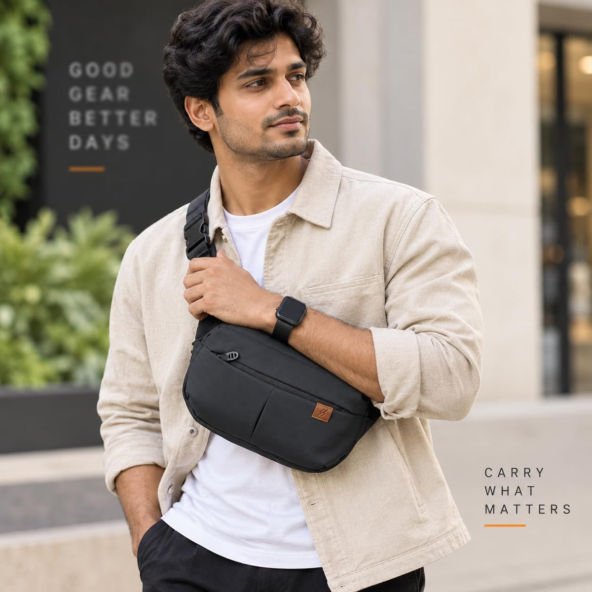 Tressential Travel Waist Bag | Cross Body Bag for Men Women