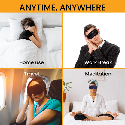 Travel Eye Mask - Blue