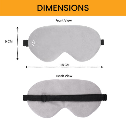 Travel Eye Mask - Grey