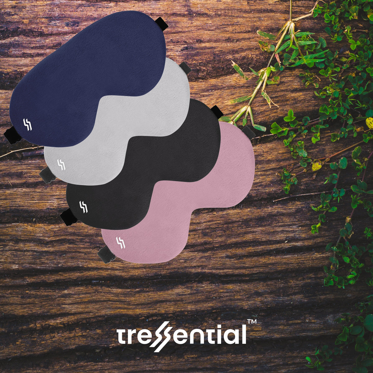 Travel Eye Mask - Black - Hover Image