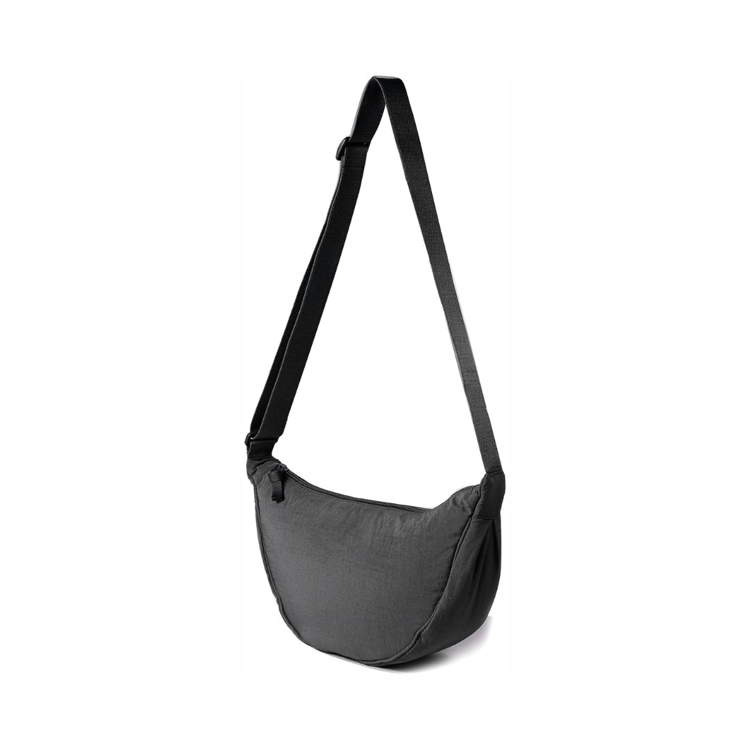 Crescent Half Moon Bag - Black
