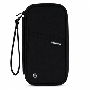 Passport Holder Travel Wallet-Black