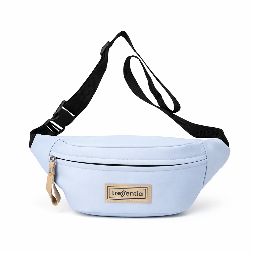 StreetSnap Unisex Waist Bag - Blue