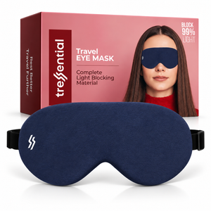 Travel Eye Mask - Blue