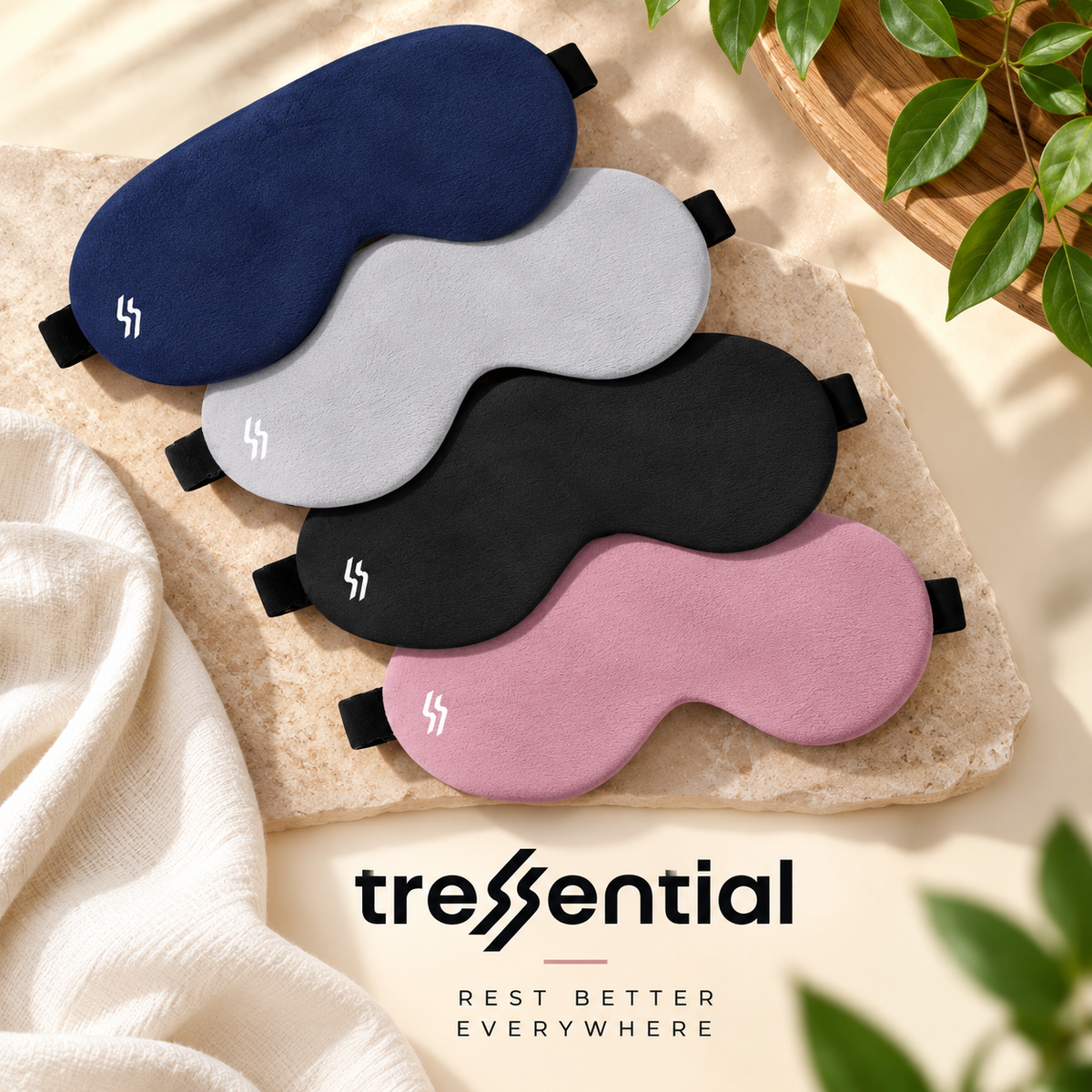 Travel Eye Mask - Black
