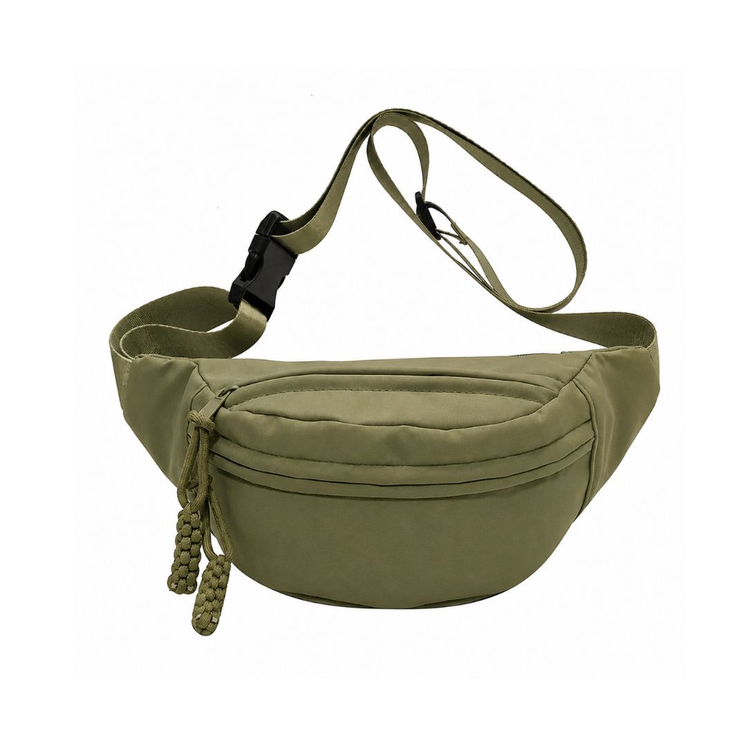UrbanStash Unisex Waist Bag - Olive Green