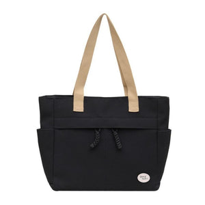 UrbanHandy Canvas Tote Bag For Women-Black